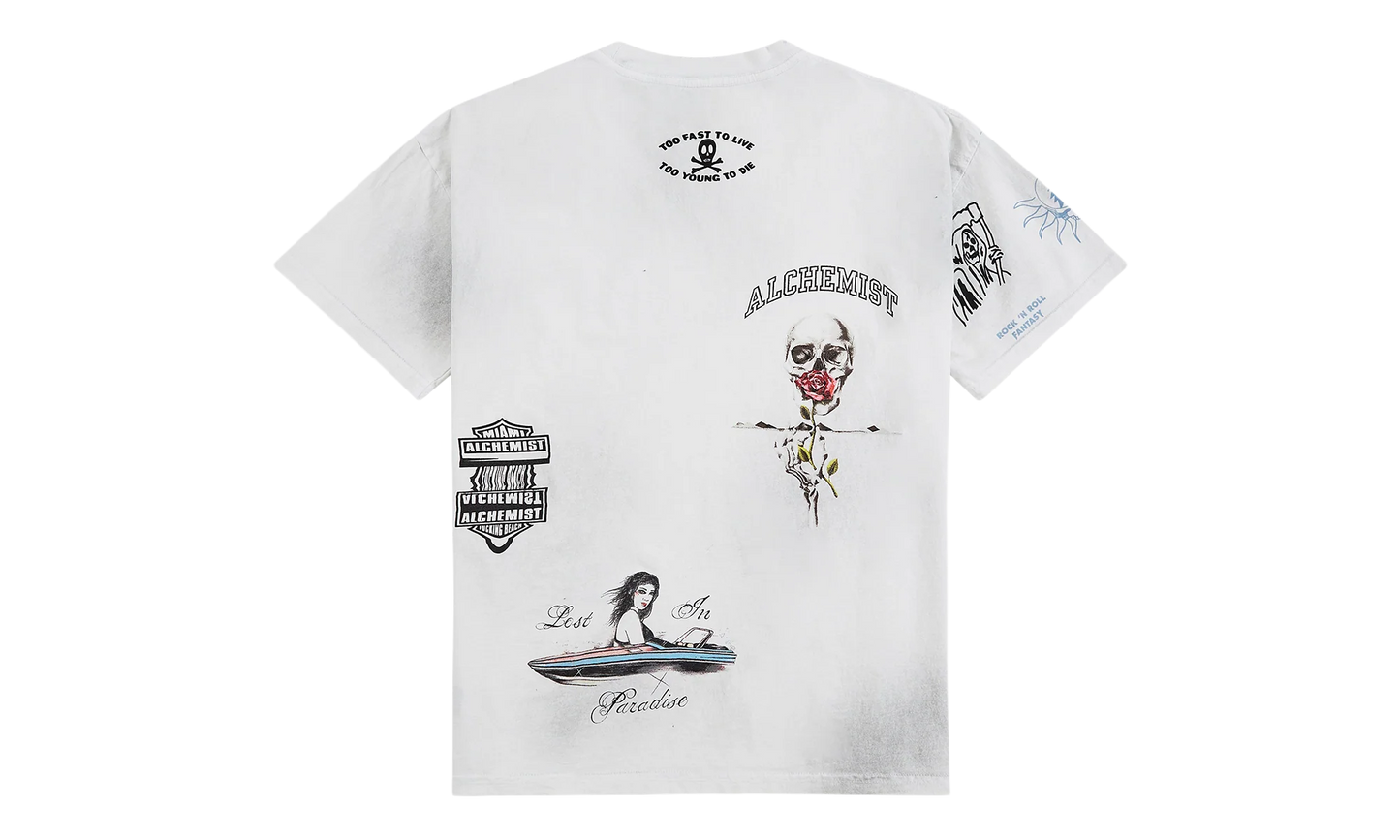 Skull Tee "White" ALSS26MJSST42F