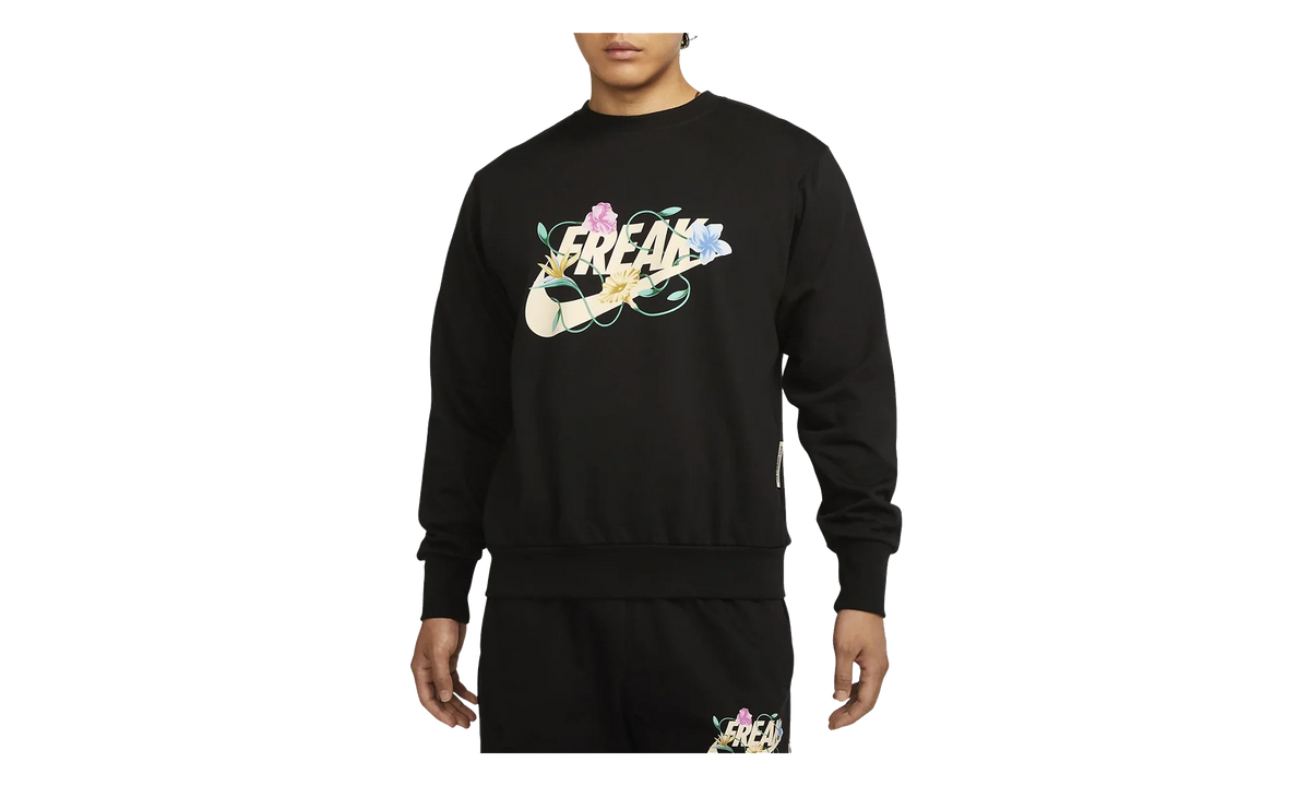 Giannis Standard Issue Basketball Crew Sweatshirt "Black" FJ9557 010