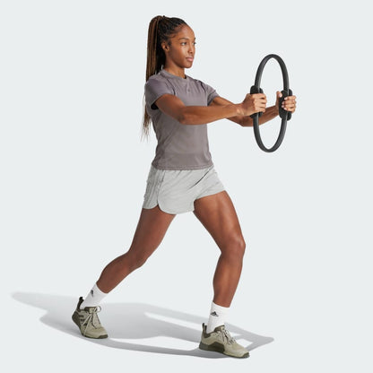 Women's adidas Pacer Training 3-Stripes Woven High-Rise Shorts