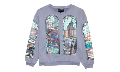 Politics As Usual Crewneck "Periwinkle" WDWBMBPAUCSP