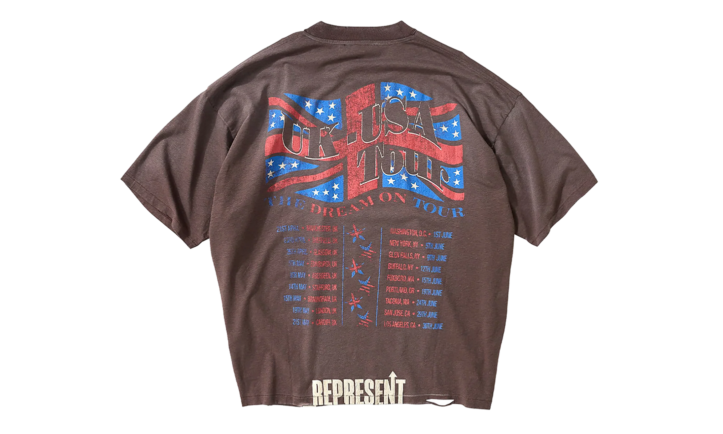 Dream On Tour SS Tee "Brown" MLM100593-NE