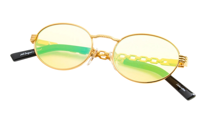 Pac Equestrian Edition 24KT "Yellow Gold / Orange Pop Solid Flash Green" EQPC2 0005 20A7