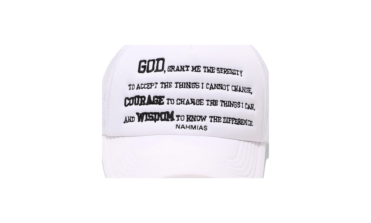 Serenity Foam Trucker Hat "White" AW22 4 1030 CA01