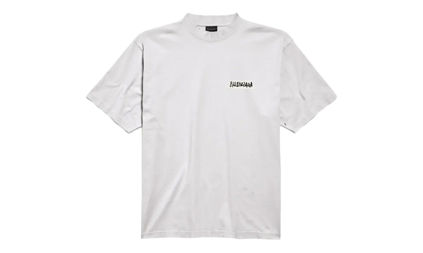 Medium Fit Crew Neck T-Shirt "Dirty White" 764235 TTVL6 9012