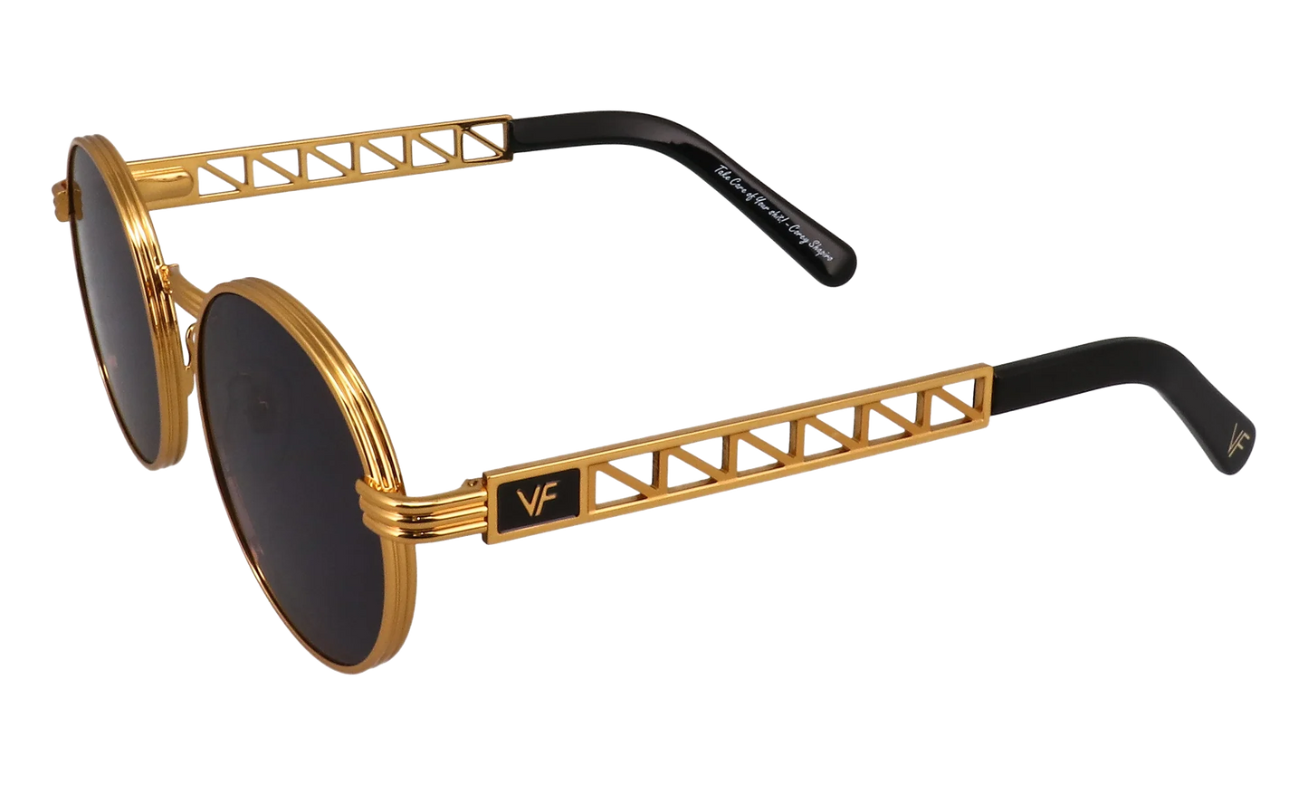 508 Jacques Cartier Edition 24KT "Yellow Gold / Black" JC582 0001 CUT 10D4