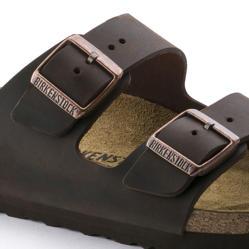 Arizona Oiled Leather Sandal in Habana