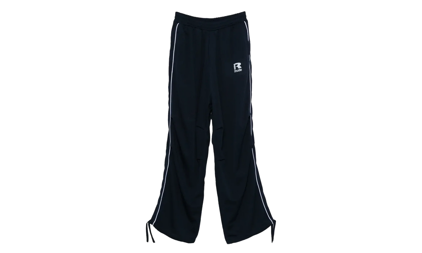 Mesh Piping Parachute Track Pants "Red / White" RHSS26PA01203 RED