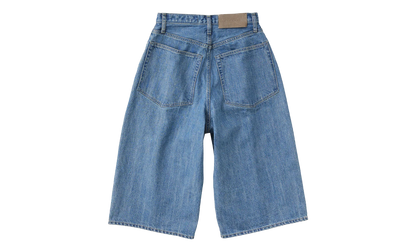 Crossed Denim Shorts "Light Indigo" 962982