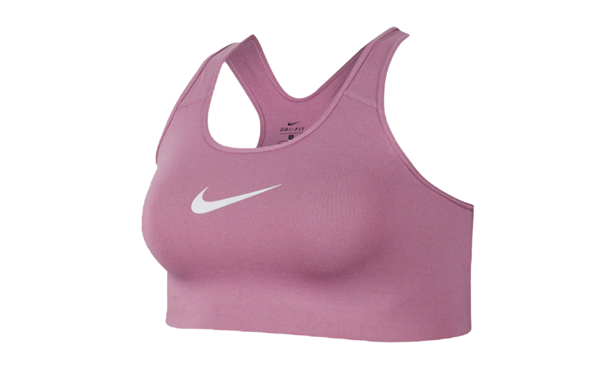 Swoosh Medium-support Non-padded Sports Bra (Plus Size) WMNS "Pink" BQ0973 693
