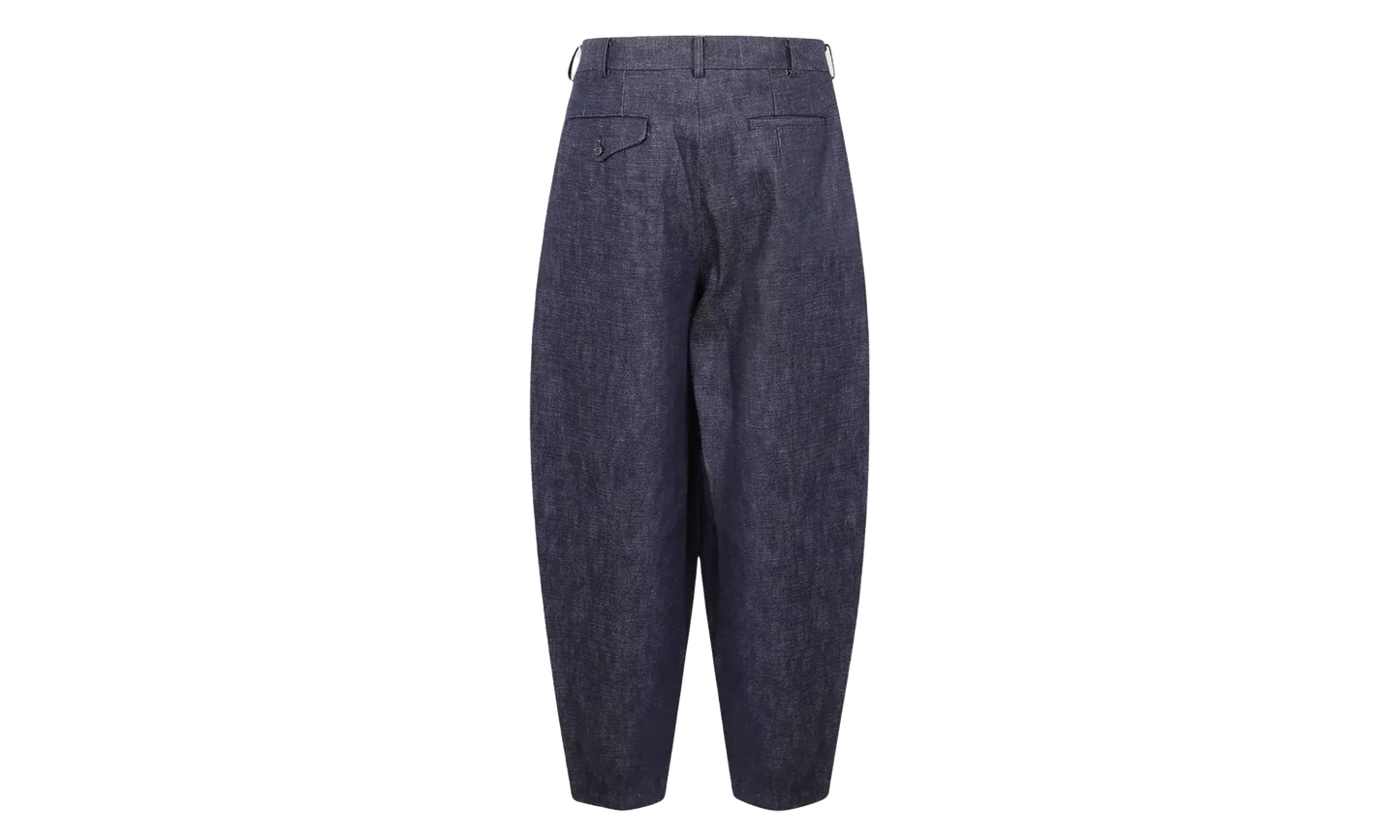 Pleated Denim Trousers "Indigo" PPP045051