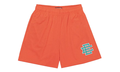 EE Basic Shorts "Fiery Coral / Teal" EE252