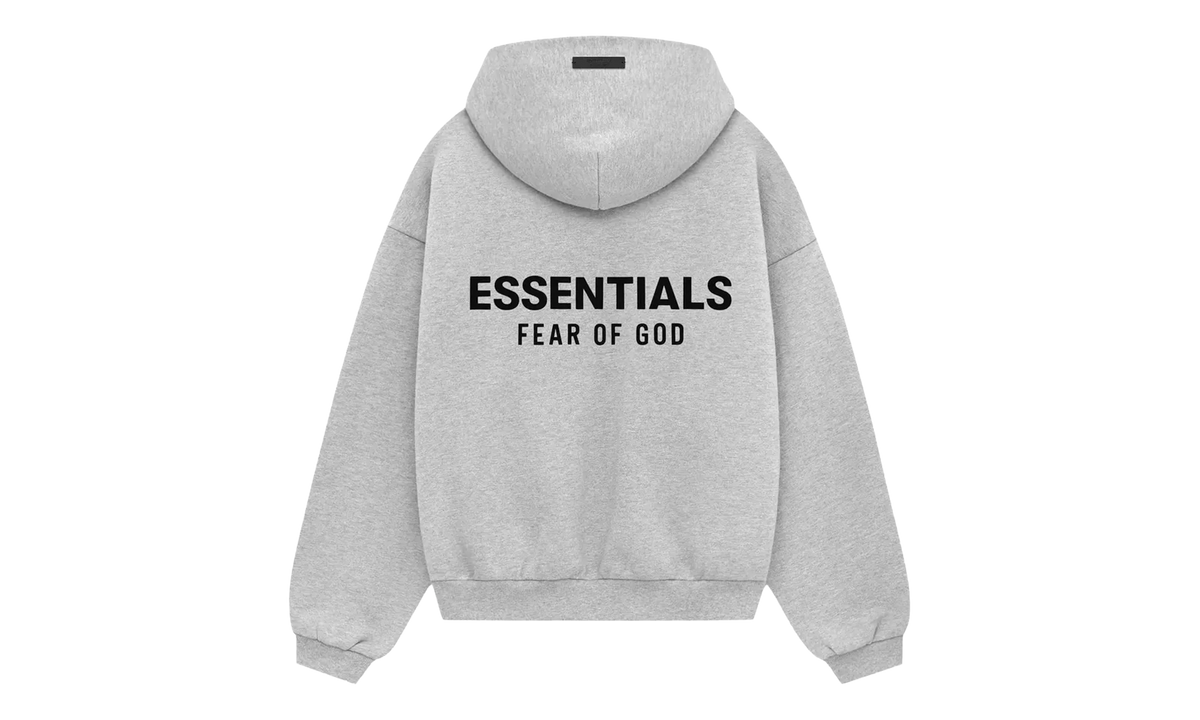 Fleece Hoodie GS "FW24 - Light Heather Gray" 785HO242048K