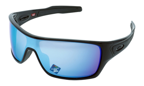 Turbine Rotor Polarized Sunglasses "Polished Black / PRIZM Deep Water Polarized" OO9307 08