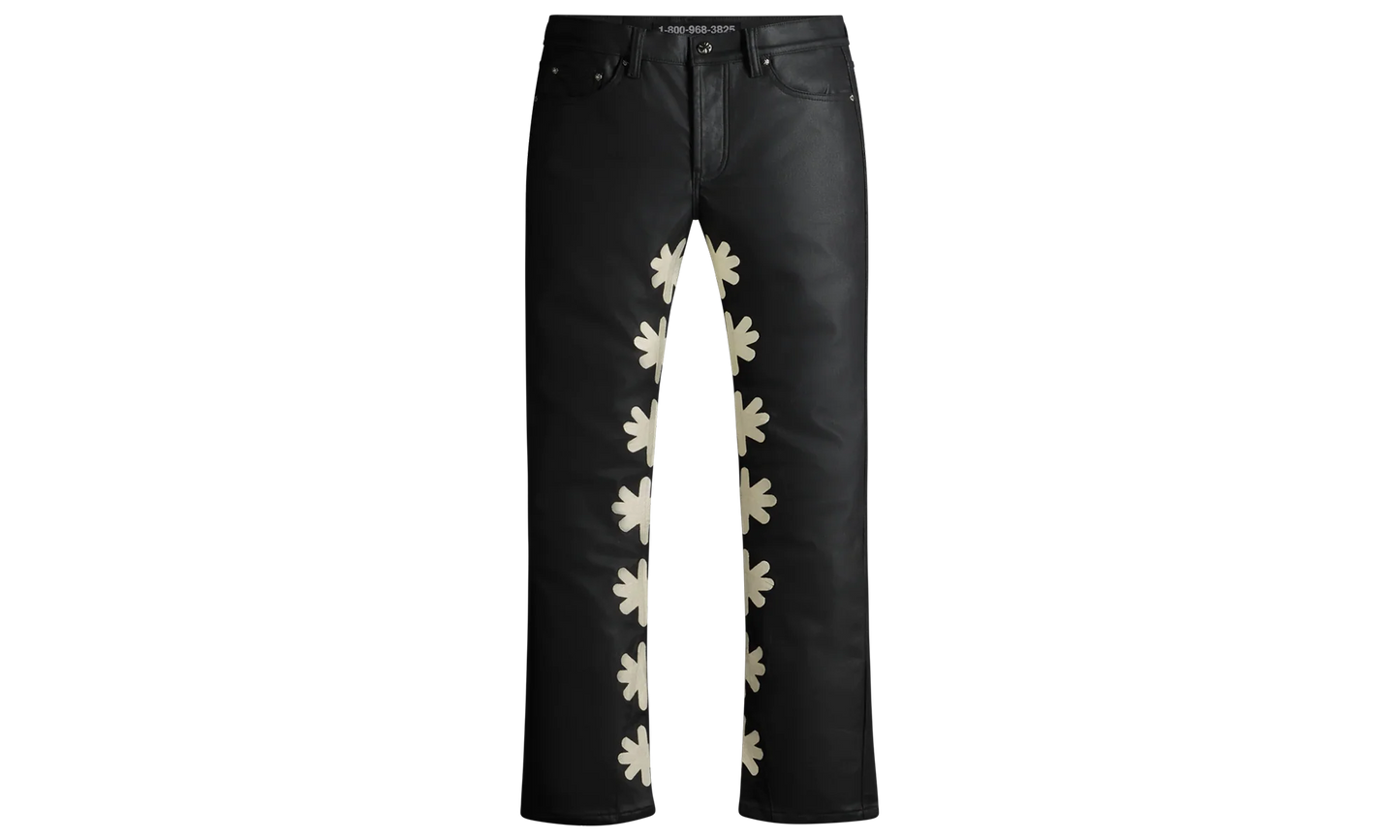 Denim Pant "Black / White" WLLDG0X9