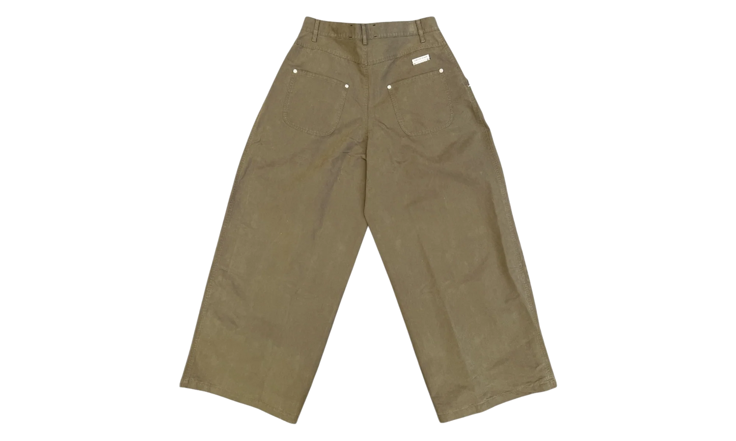 Super Baggy Pants "Cotton Tent - Army Green" 261 MPT103 TENTGRN