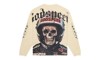 Crash Out L/S T-shirt "Bone" RUXIO7C8