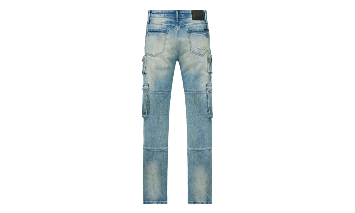 Slate Cargo Skinny Jeans "Muddy Sky" MLFQD1070 B1839MDSKY