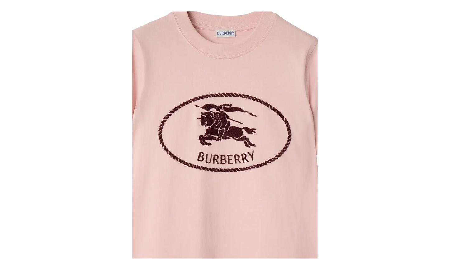 Knight Stamp Cotton T-Shirt WMNS "Bouquet" 8110925