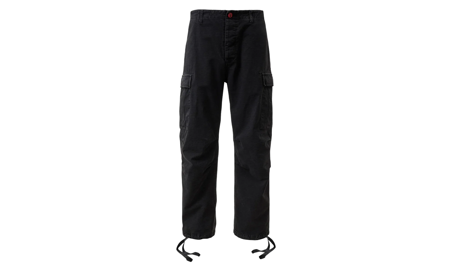 Canvas Cargo Pants "Black" HSR266