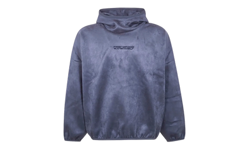 Suede Fleece Modern Hoodie "Iron Grey" 192HO256942F