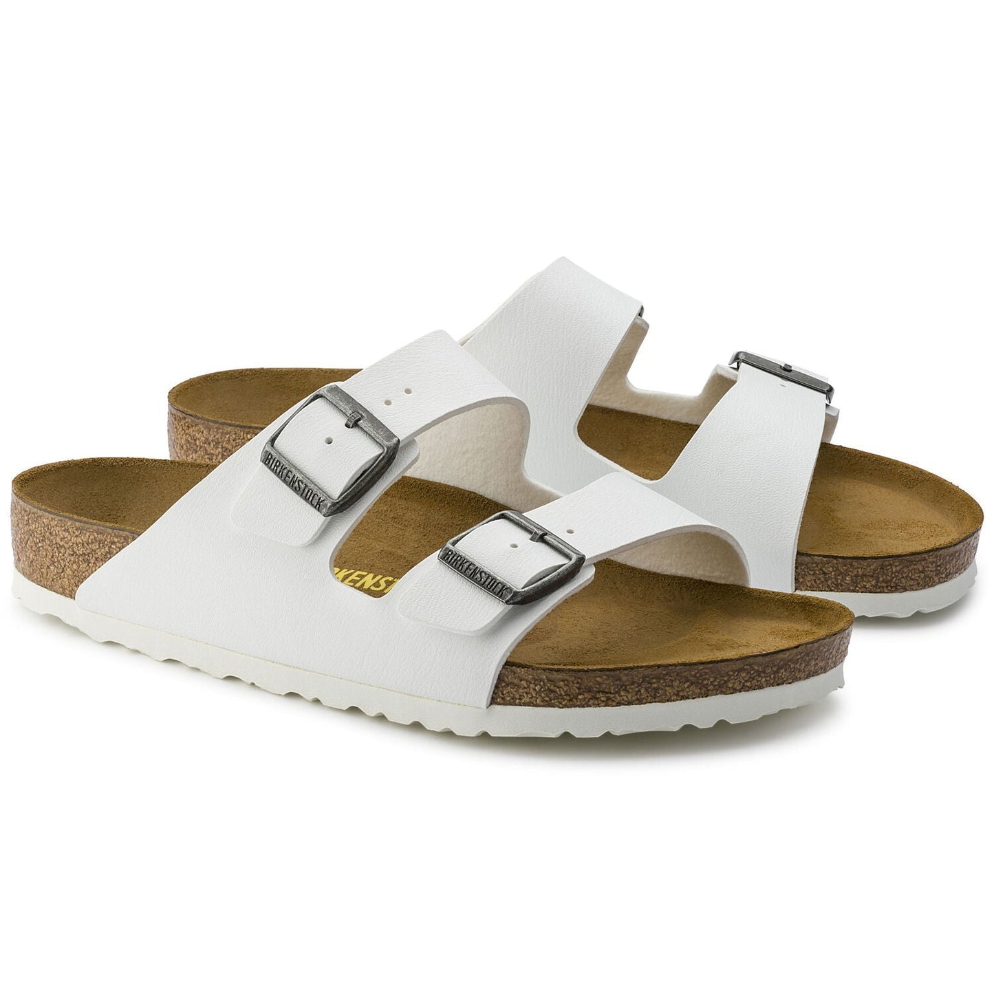 Arizona Birko-Flor Classic Footbed Sandal in White