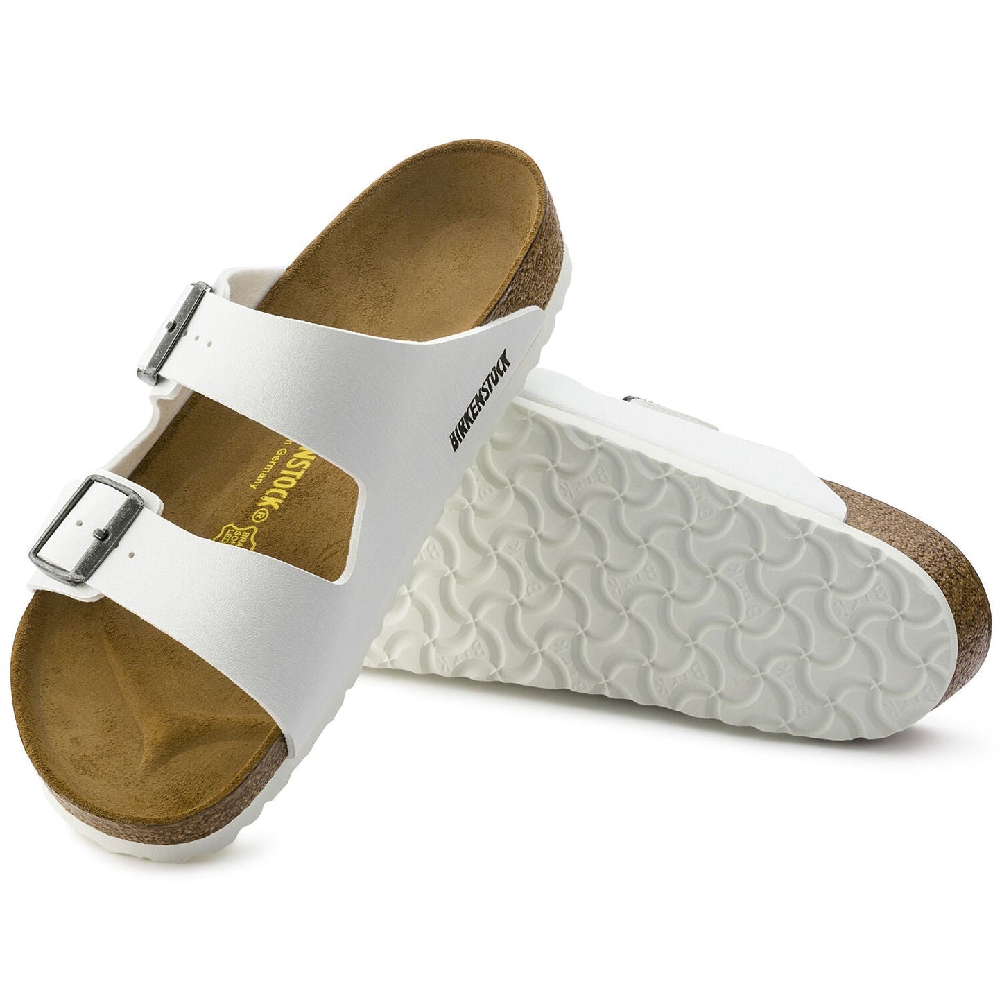 Arizona Birko-Flor Classic Footbed Sandal in White