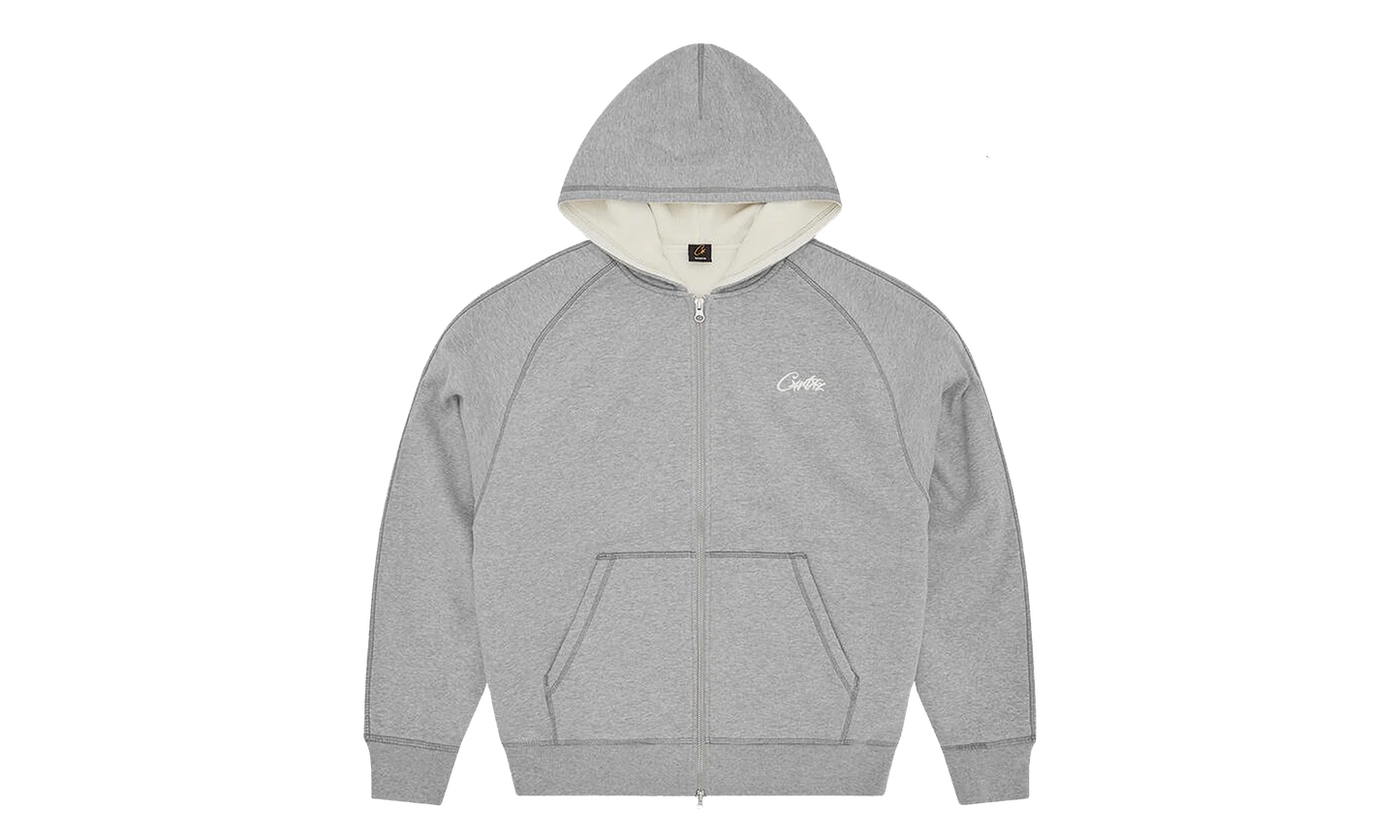 Thick Stitch Allstarz Zip Up Set "Grey" CO12
