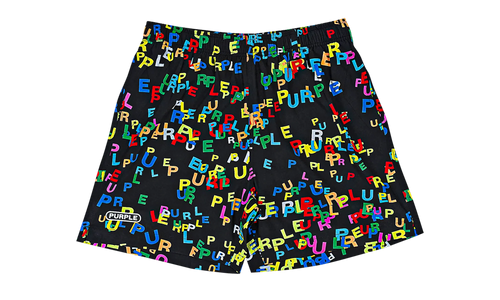 POLYESTER ALL ROUND SHORT "Multicolor" P504 PMLS123