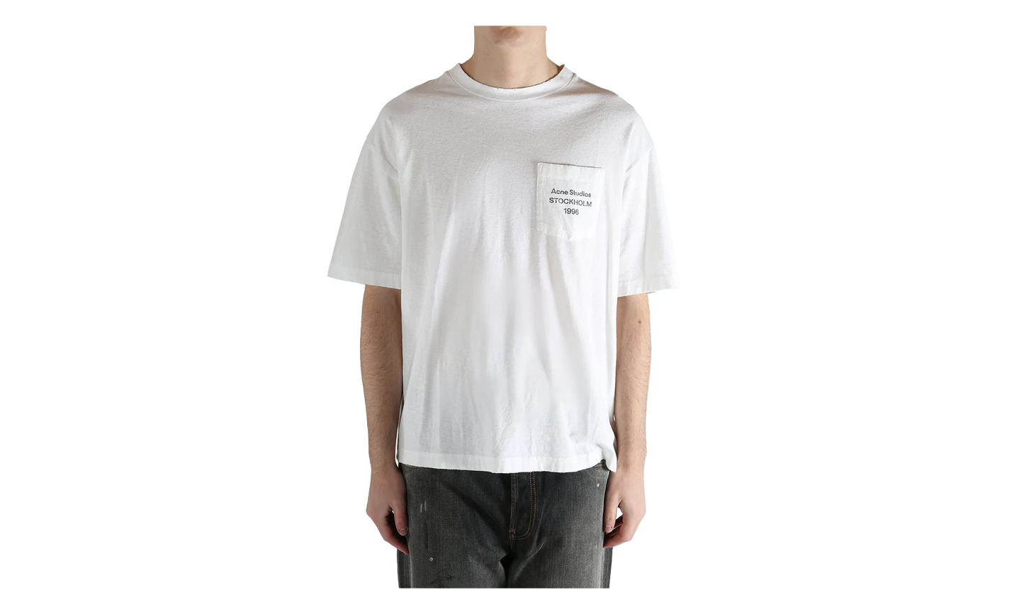 Logo Pocket T-Shirt "Off White" FN UX TSHI000290 OFF WHITE