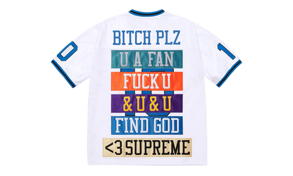 Find God Football Jersey "SS26 - White" SU27067