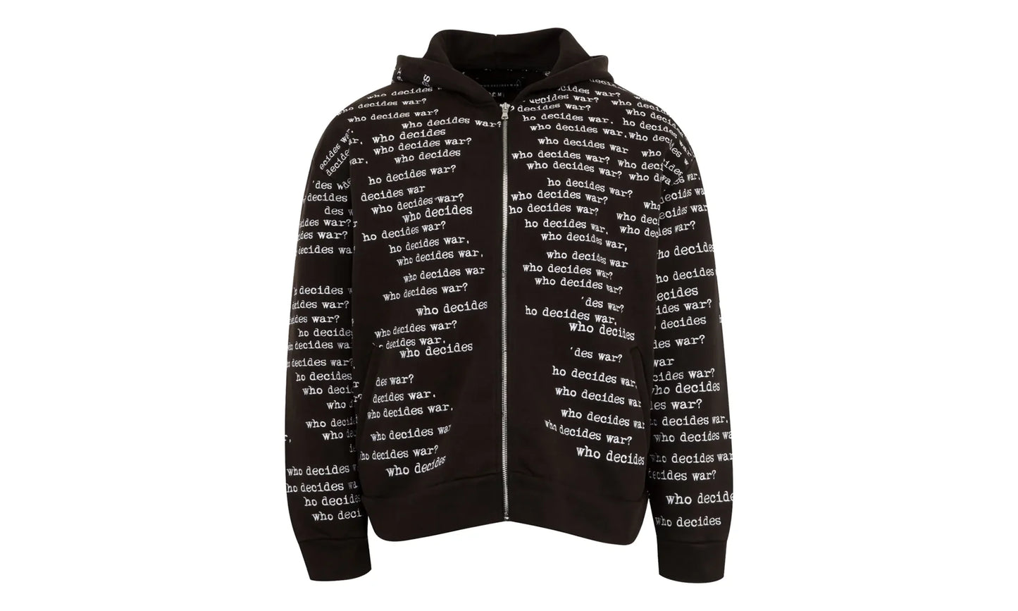 Scripture Zipper Pullover "Coal" 1110380002FW24