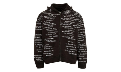 Scripture Zipper Pullover "Coal" 1110380002FW24