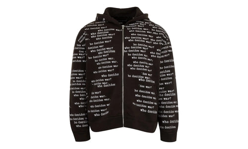 Scripture Zipper Pullover "Coal" 1110380002FW24