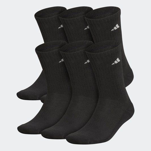 Athletic Cushioned Crew Socks 6 Pairs