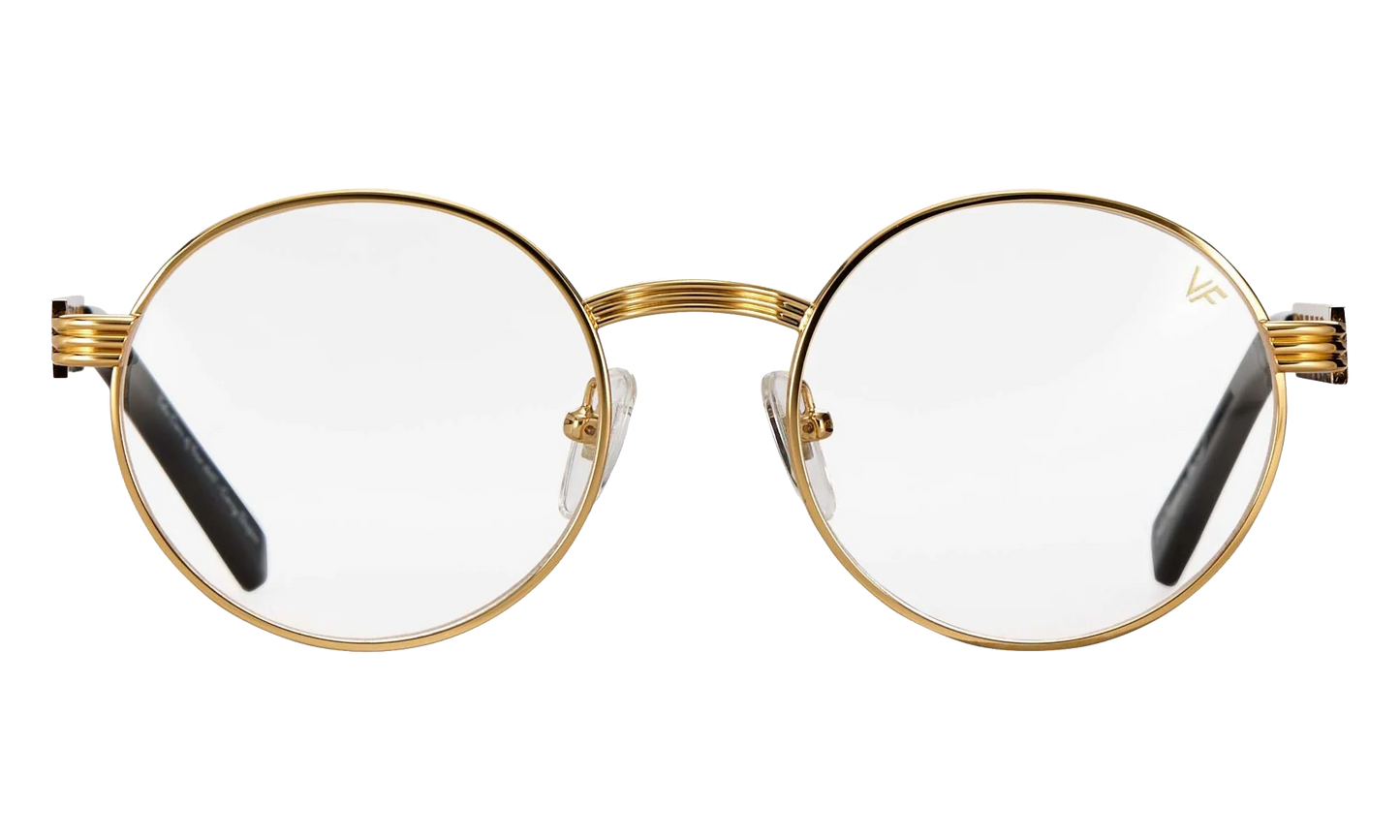 508 Jacques Cartier Edition 24KT "Yellow Gold / Clear" JC582 0002 10D4