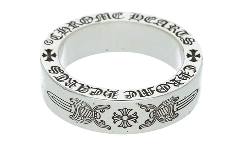 Spacer Dagger Ring "Silver" CHRM1151