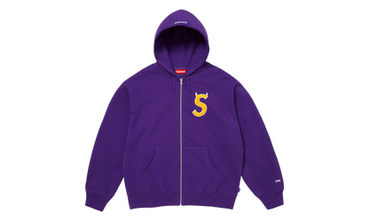 Devil S Logo Zip Up Hooded Sweatshirt "SS26 - Purple" SU27311