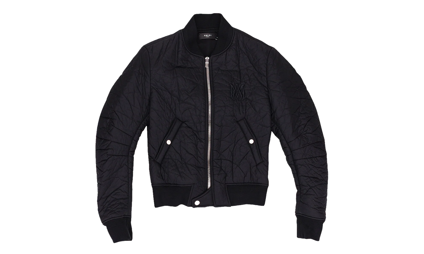 Tonal Crinkle Jacket "Black" PF22MOS011 BLACK