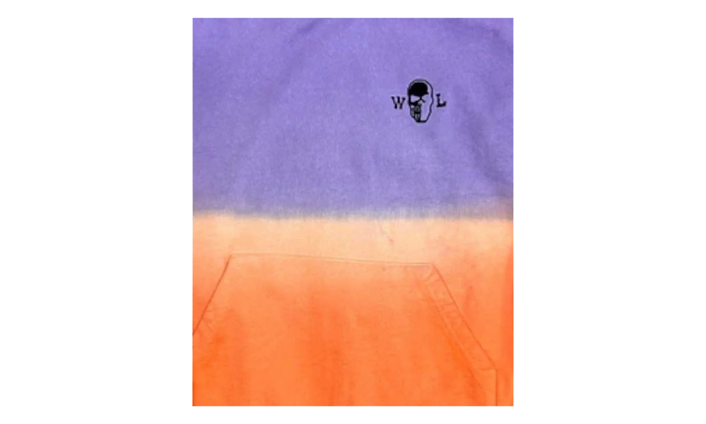 The Singer Hoodie "Orange / Purple" WL015