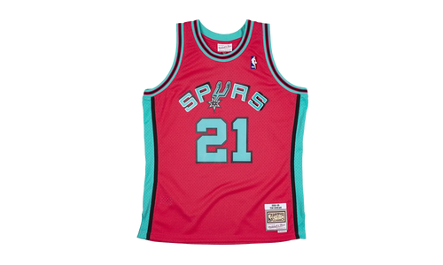NBA Tim Duncan Reload Swingman Jersey "1998 San Antonio Spurs - Pink" SMJYCP19304 SASPINK98TDU