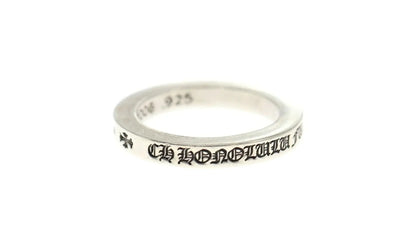3MM HONOLULU LIMITED FUCK YOU SPACER RING "Silver" CHRM0657