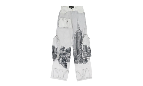 Angel Over The City Pocket Denim "Cloud" 11200550001AW23