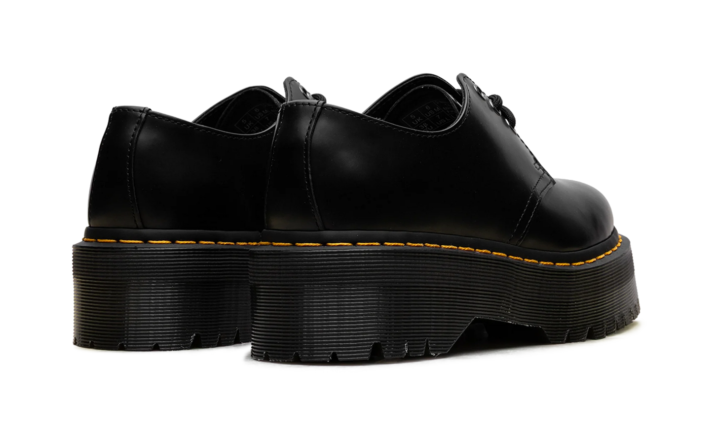1461 Quad Polished Smooth Leather Derby "Black" 25567001