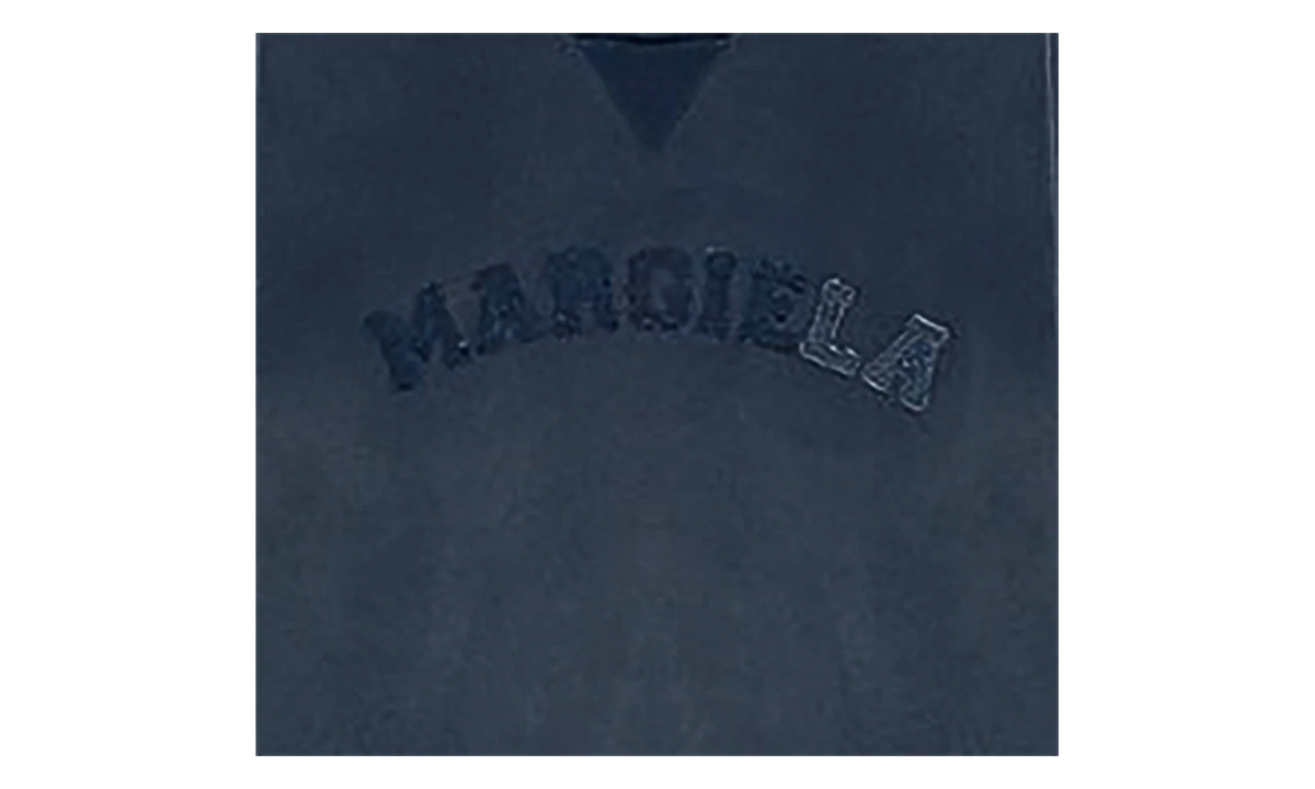 Logo Embroidered Dyed Sweatshirt "Washed Blue" S50GU0209S25570469