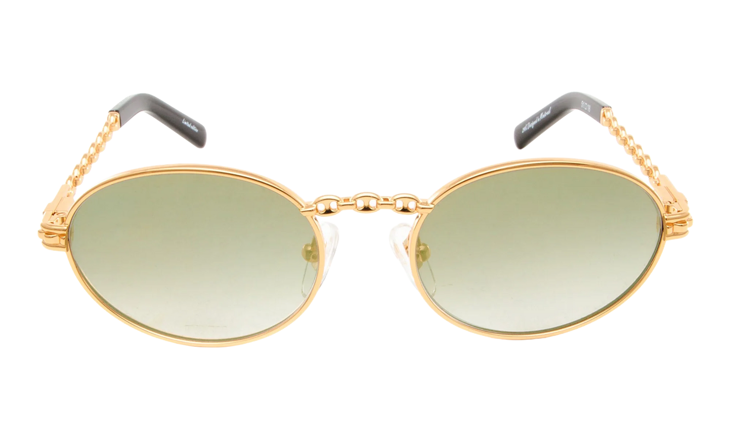 Pac Mariner Edition 24KT "Yellow Gold / Moss Green Gradient Flash Gold" MNPC2 0004 21A4