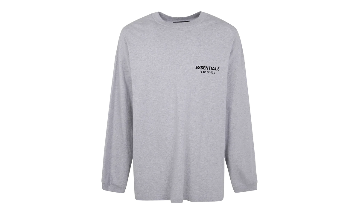 Jersey Long-Sleeve Shirt "Light Heather Grey" 125HO244378F