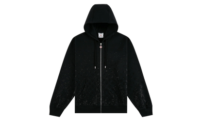 Crystal Monogram Long Sleeve Sweatshirt "Black" M P26 JTP 512 01