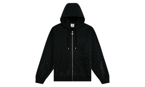 Crystal Monogram Long Sleeve Sweatshirt "Black" M P26 JTP 512 01