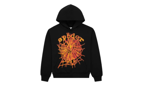 OG Logo V2 Hoodie "Black / Orange" SP5der233