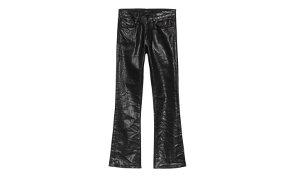 Coated Flare Jeans "Black" P004 CFDB324